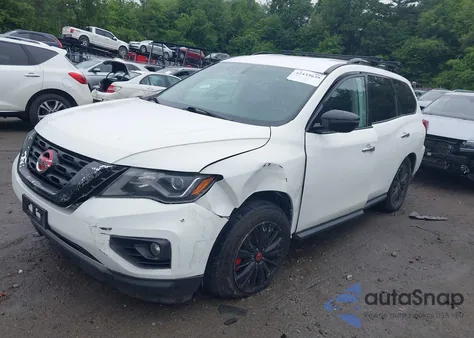 2017 Nissan Pathfinder Sv из США, поврежденный, VIN 5N1DR2MN9HC682195